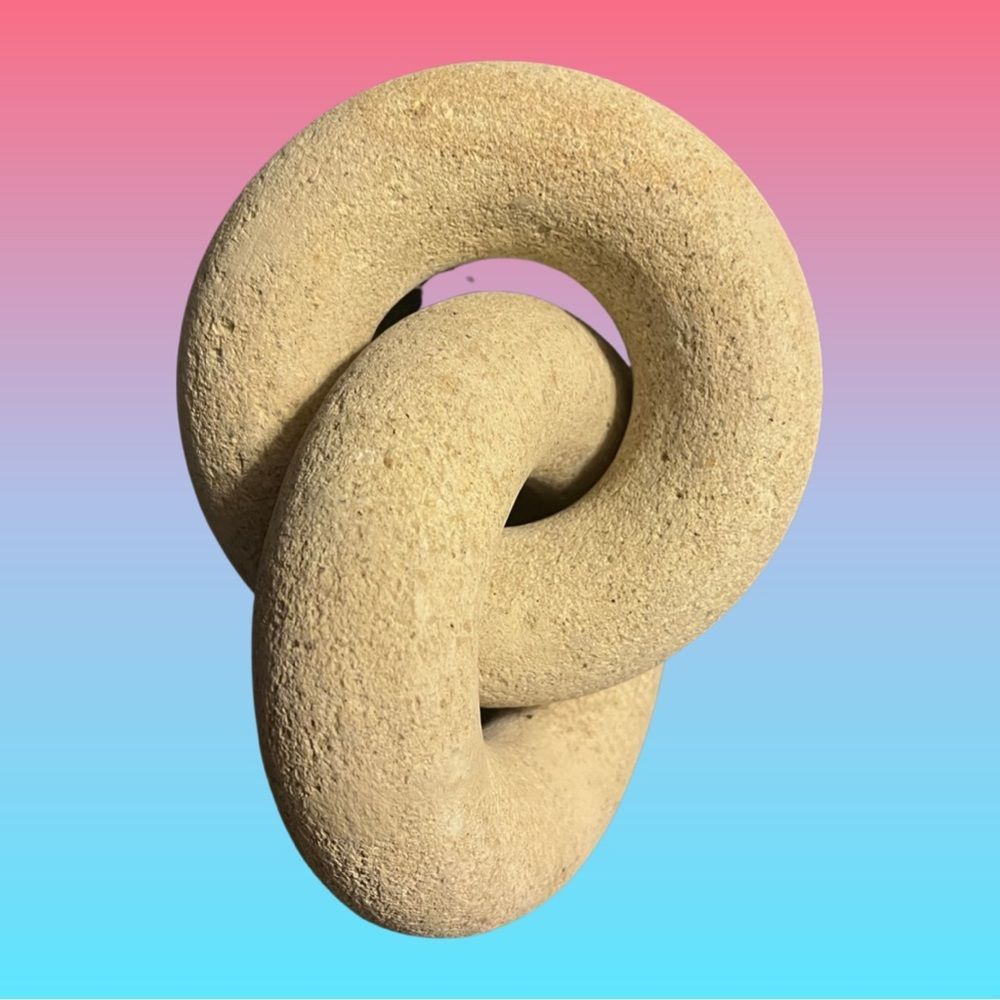 NWOT Limestone Knot Figurine Natural by Studio McGee